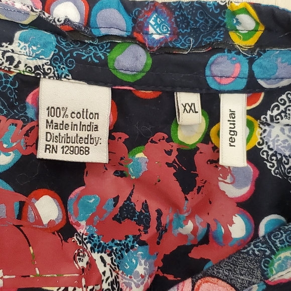 Desigual Sleeveless Button Down Shirt - Picture 6 of 9